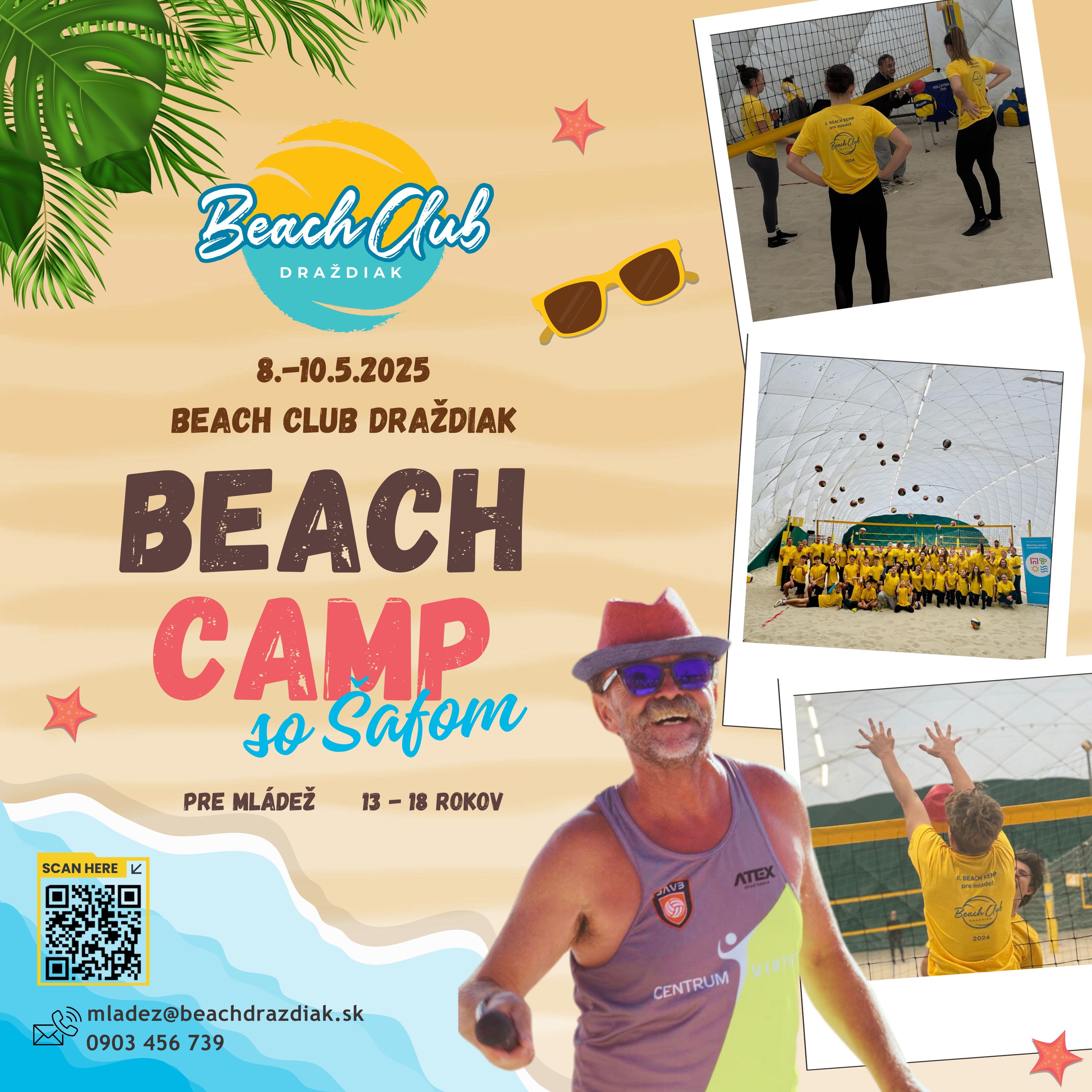 Beach kemp so Šafom opäť na Draždiaku!
