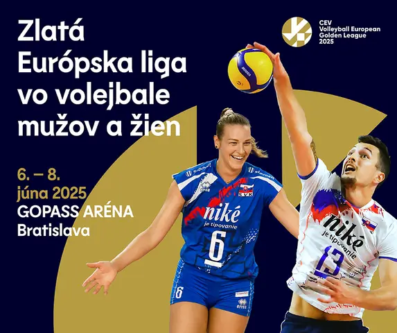 SVF spúšťa akreditačný proces na turnaj Zlatej Európskej ligy mužov a žien v Bratislave