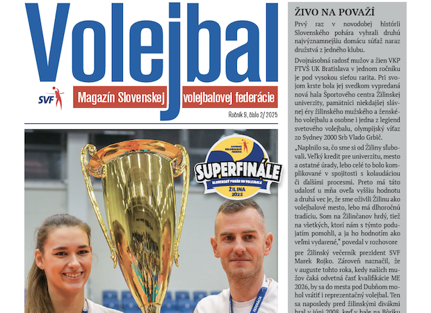 Vychádza nové číslo magazínu Volejbal - február 2025