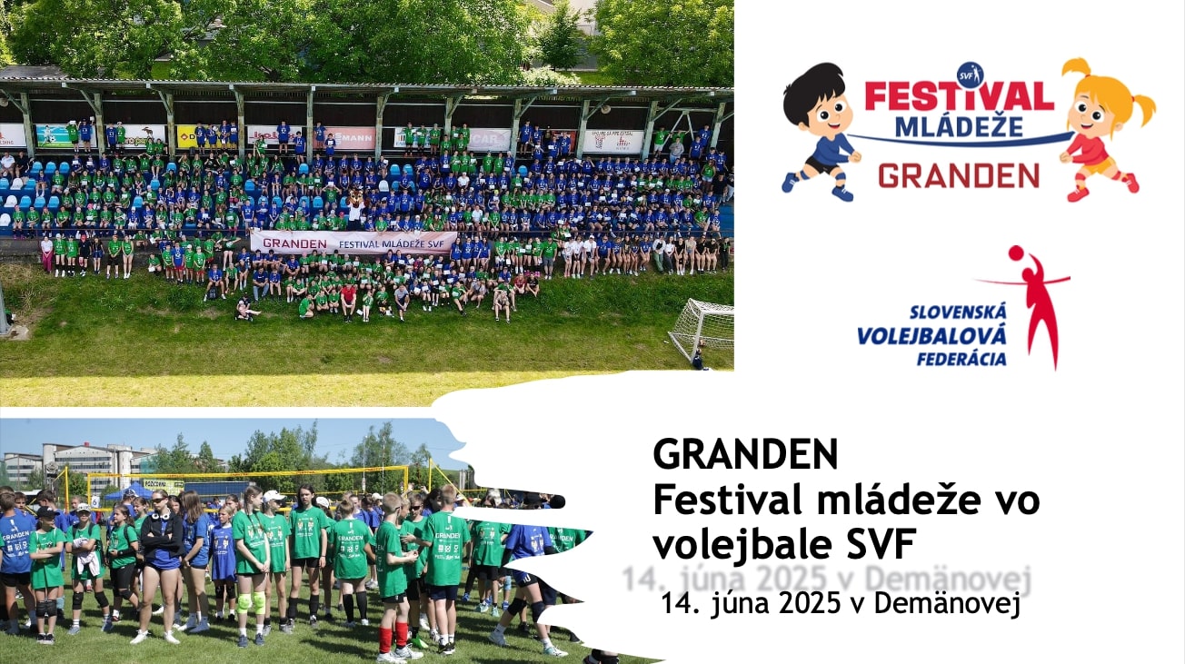 GRANDEN Festival mládeže SVF - spustenie prihlasovania